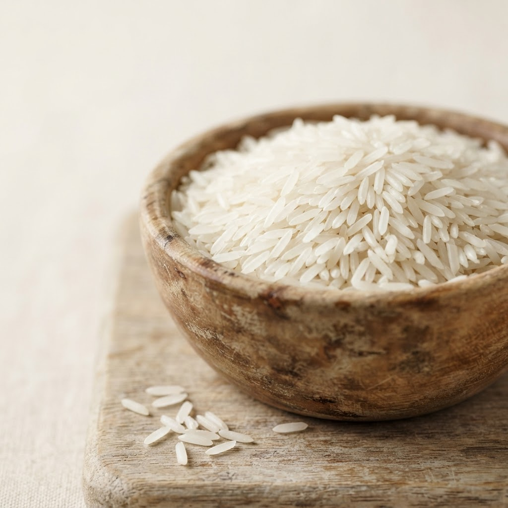 Premium long-grain basmati rice